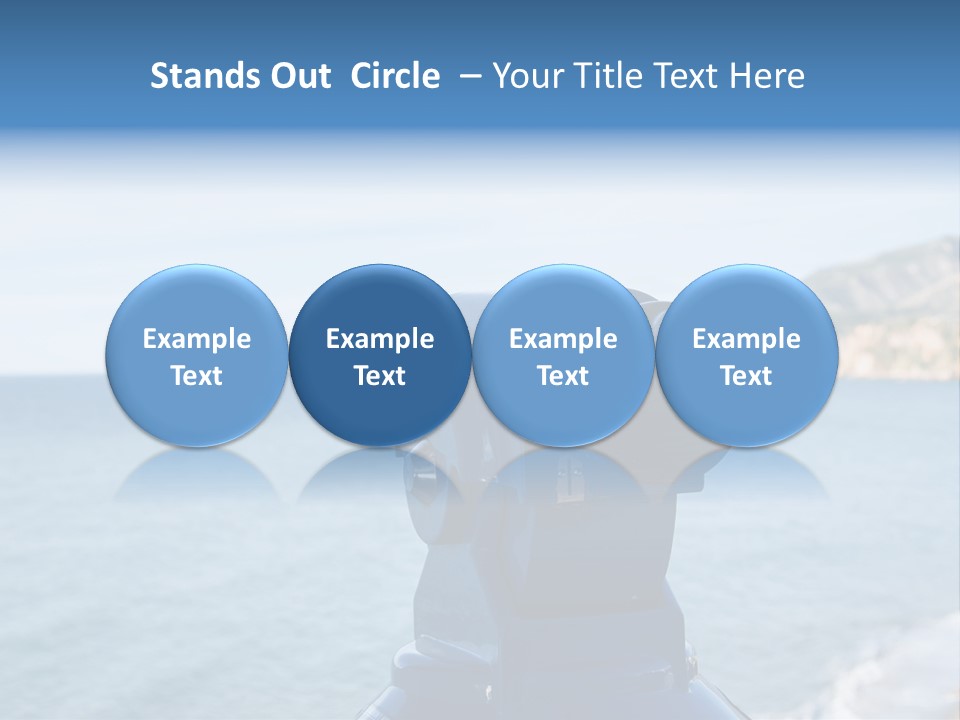 View Aerial Holiday PowerPoint Template