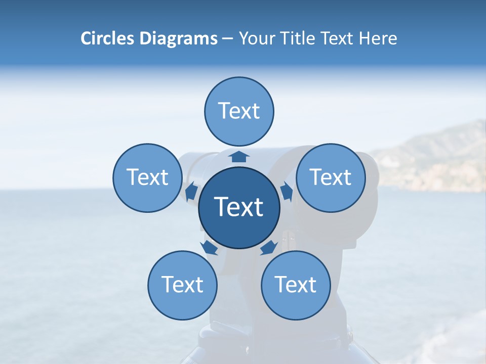 View Aerial Holiday PowerPoint Template