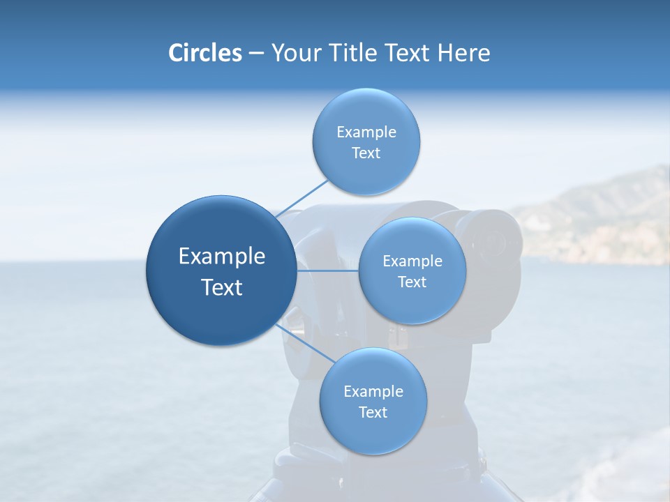 View Aerial Holiday PowerPoint Template