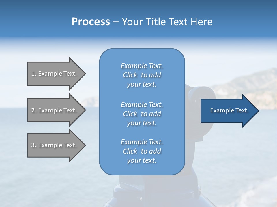 View Aerial Holiday PowerPoint Template