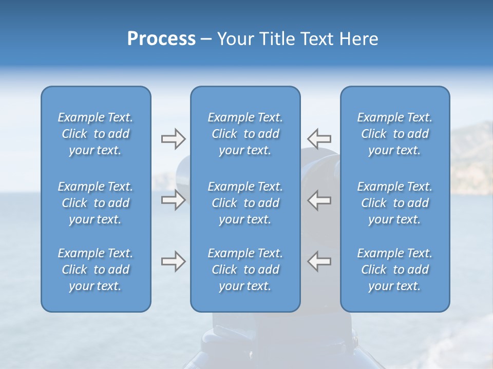 View Aerial Holiday PowerPoint Template