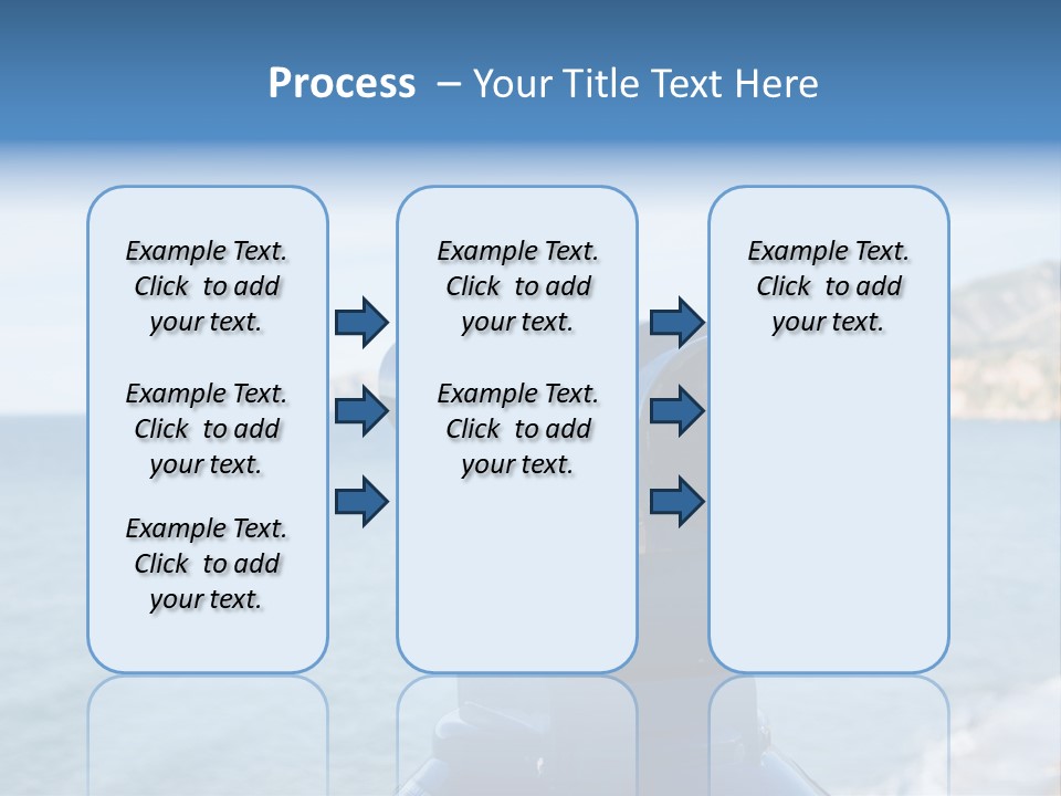 View Aerial Holiday PowerPoint Template