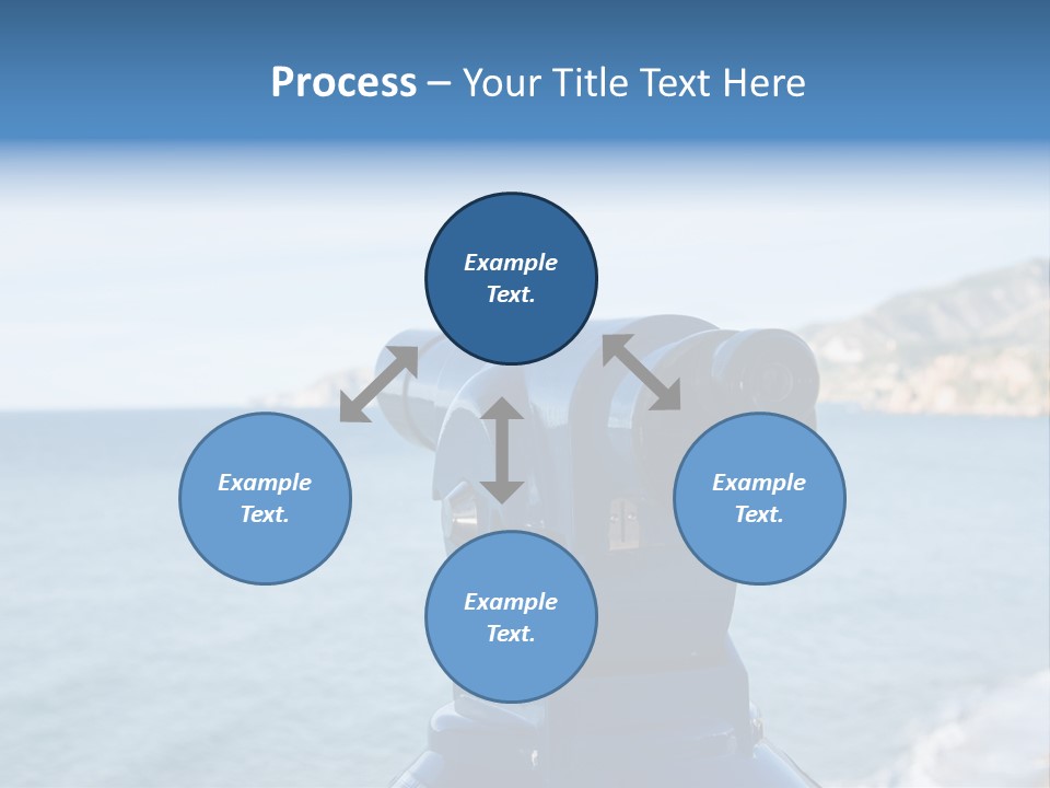 View Aerial Holiday PowerPoint Template