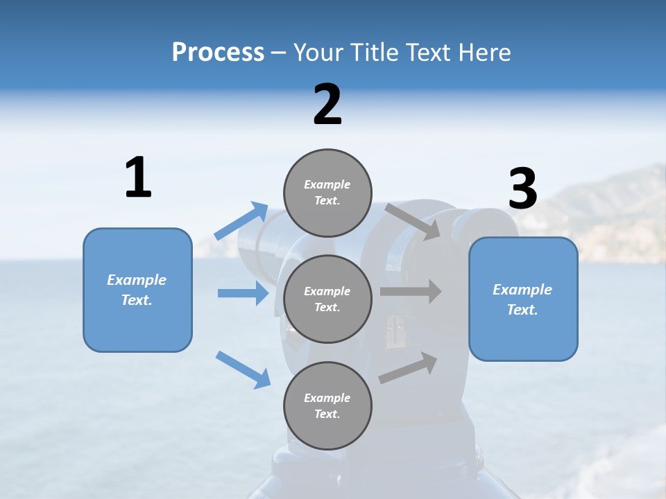 View Aerial Holiday PowerPoint Template