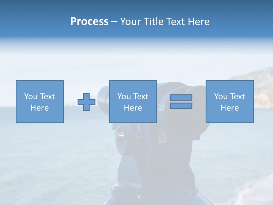 View Aerial Holiday PowerPoint Template