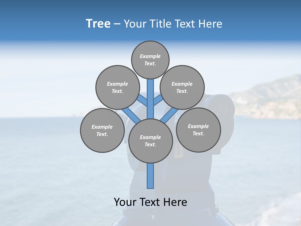 View Aerial Holiday PowerPoint Template