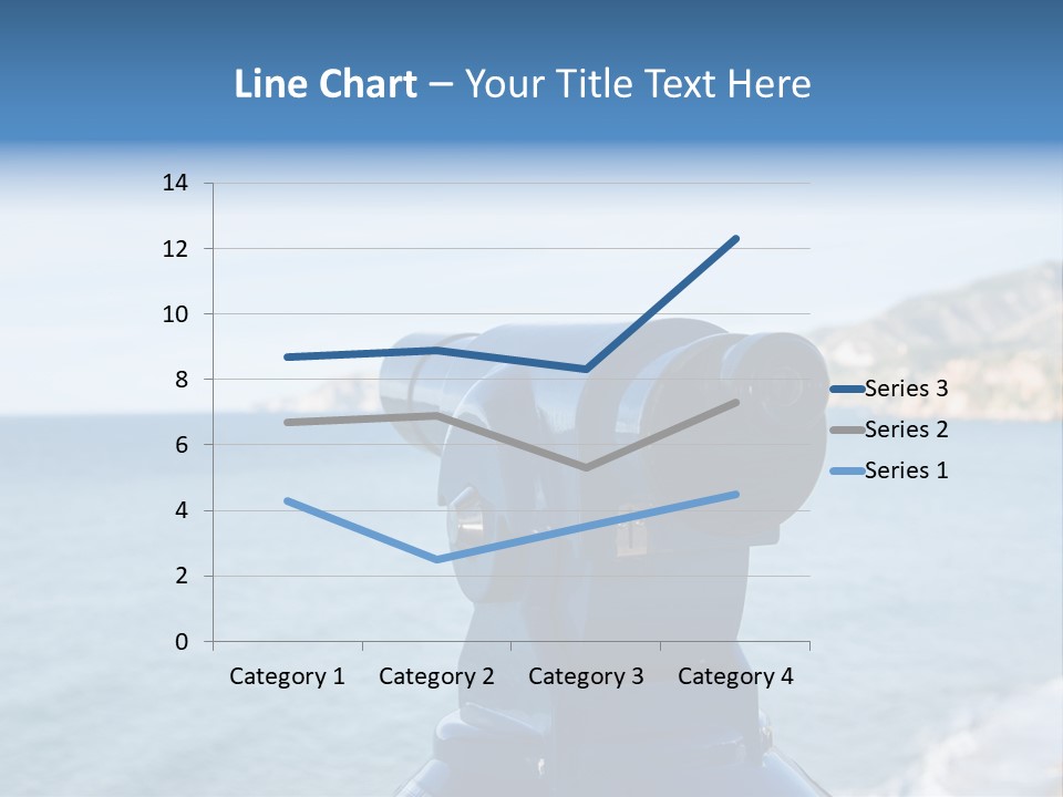 View Aerial Holiday PowerPoint Template