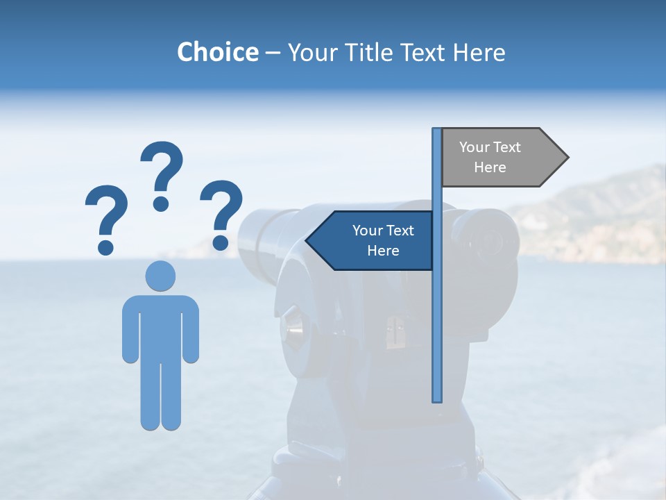 View Aerial Holiday PowerPoint Template