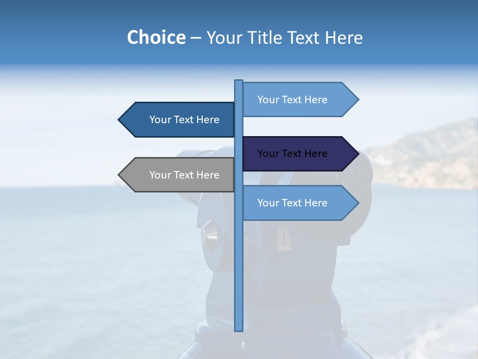 View Aerial Holiday PowerPoint Template