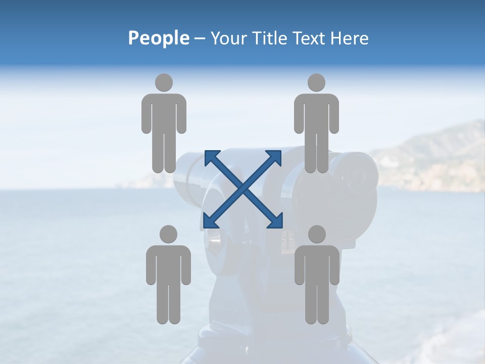 View Aerial Holiday PowerPoint Template