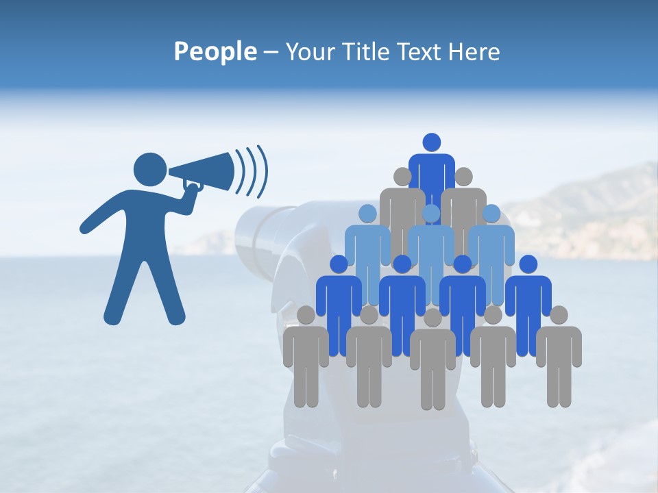 View Aerial Holiday PowerPoint Template