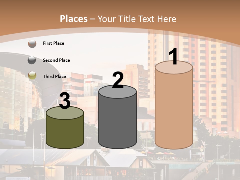 Building Water People PowerPoint Template