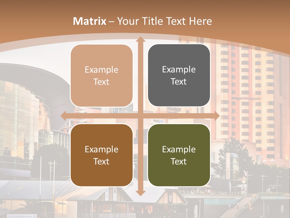 Building Water People PowerPoint Template