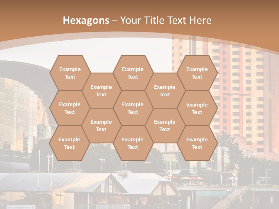 Building Water People PowerPoint Template