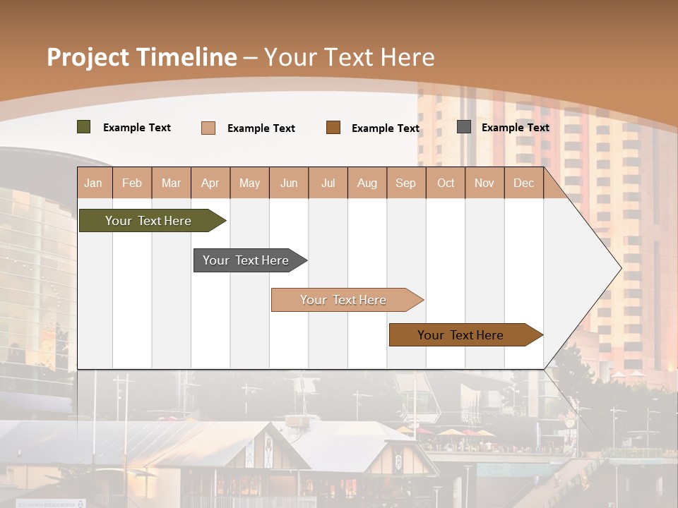 Building Water People PowerPoint Template