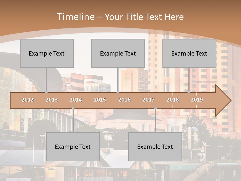 Building Water People PowerPoint Template