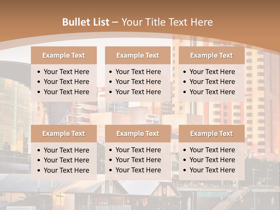 Building Water People PowerPoint Template