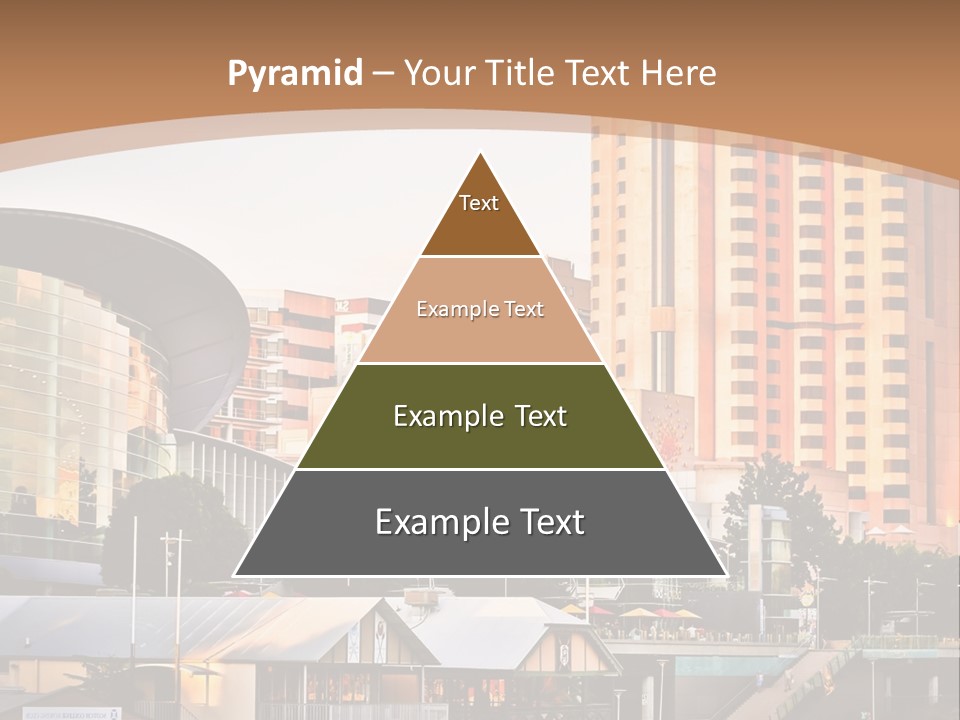 Building Water People PowerPoint Template