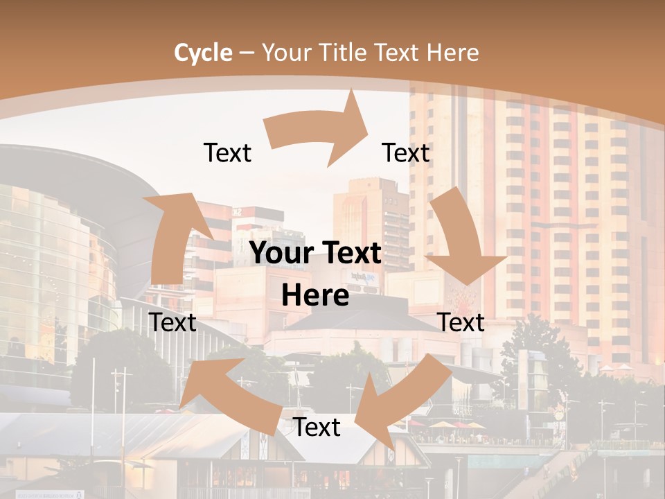 Building Water People PowerPoint Template