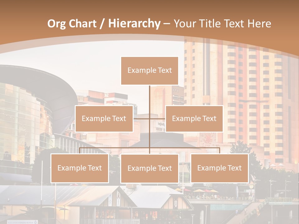 Building Water People PowerPoint Template