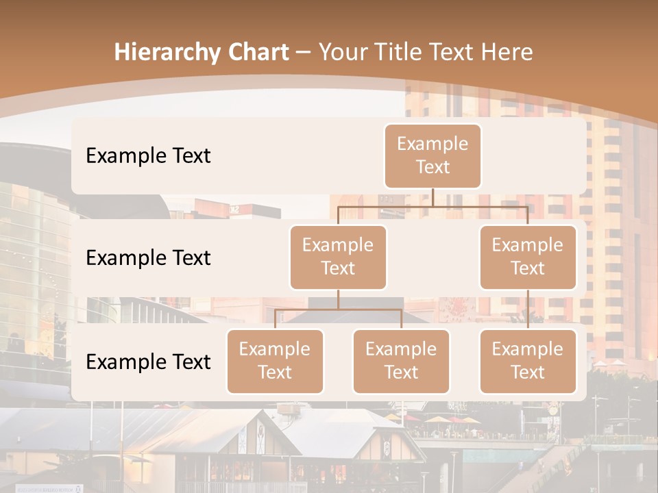 Building Water People PowerPoint Template