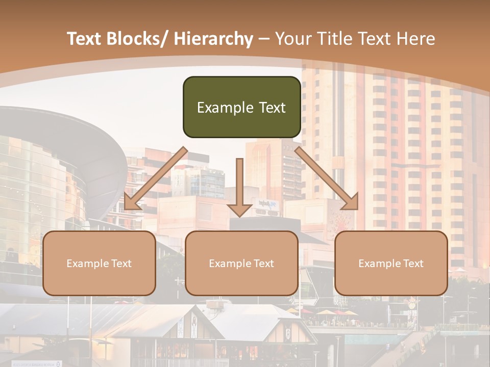 Building Water People PowerPoint Template