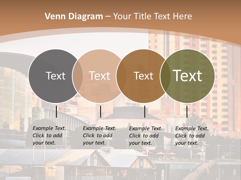 Building Water People PowerPoint Template