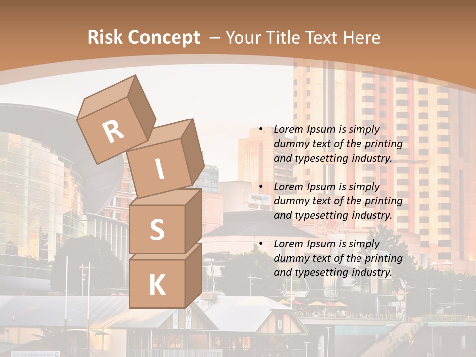 Building Water People PowerPoint Template