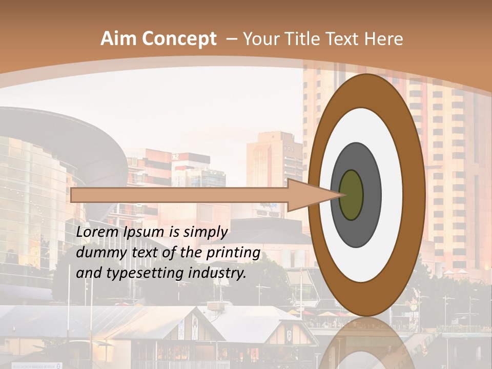 Building Water People PowerPoint Template