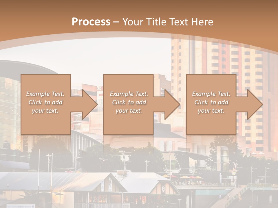 Building Water People PowerPoint Template