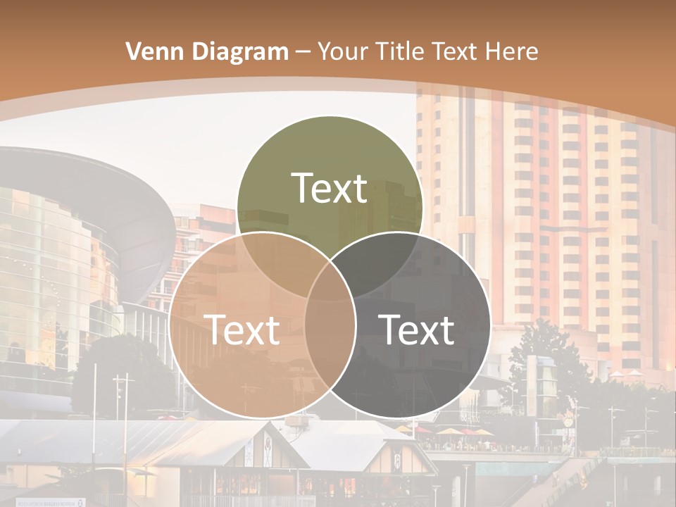 Building Water People PowerPoint Template