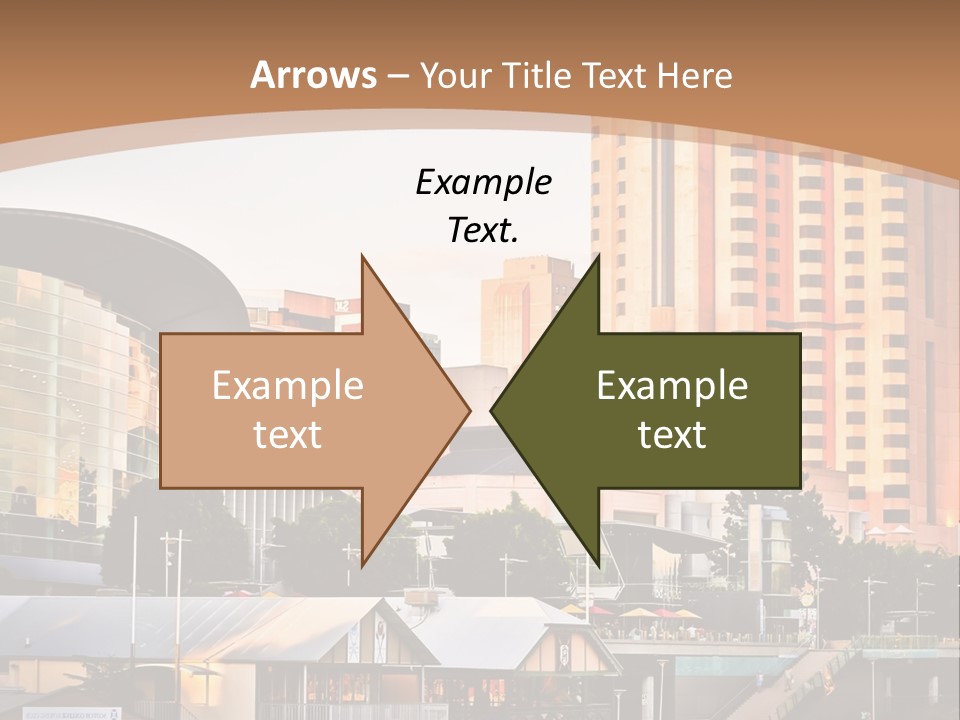 Building Water People PowerPoint Template