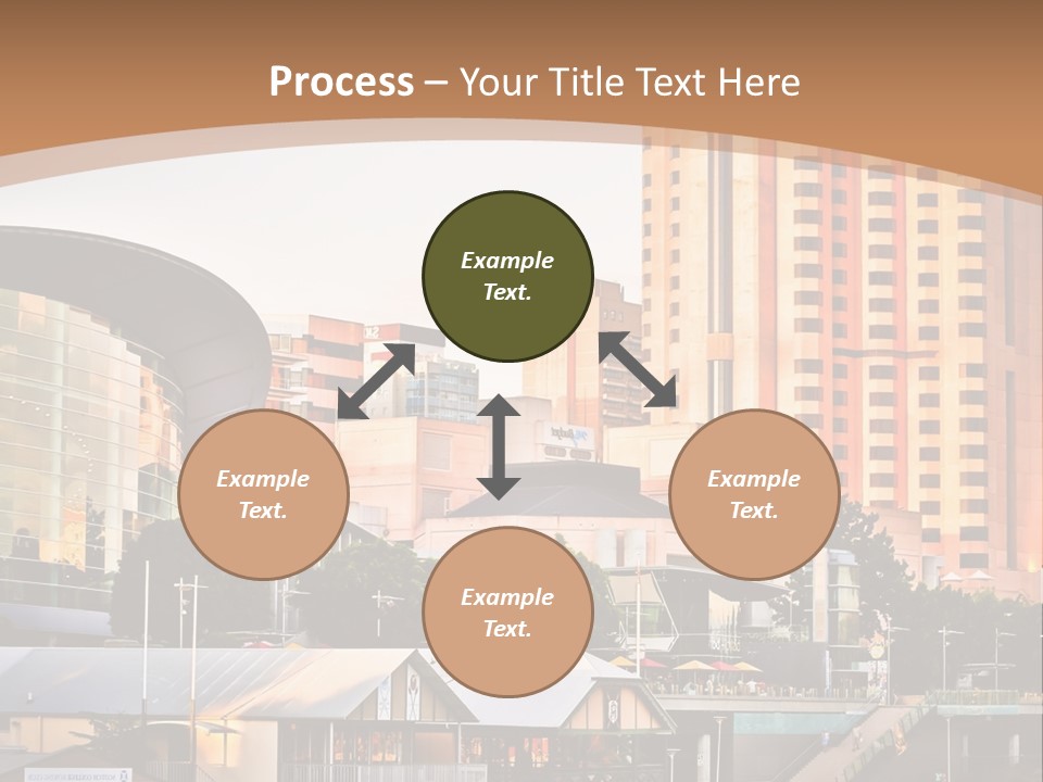 Building Water People PowerPoint Template