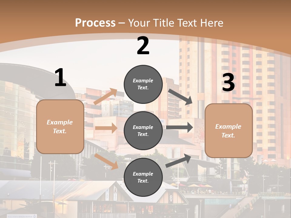 Building Water People PowerPoint Template