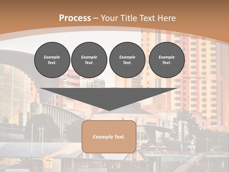 Building Water People PowerPoint Template