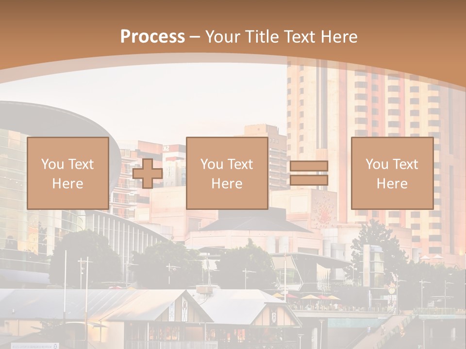 Building Water People PowerPoint Template