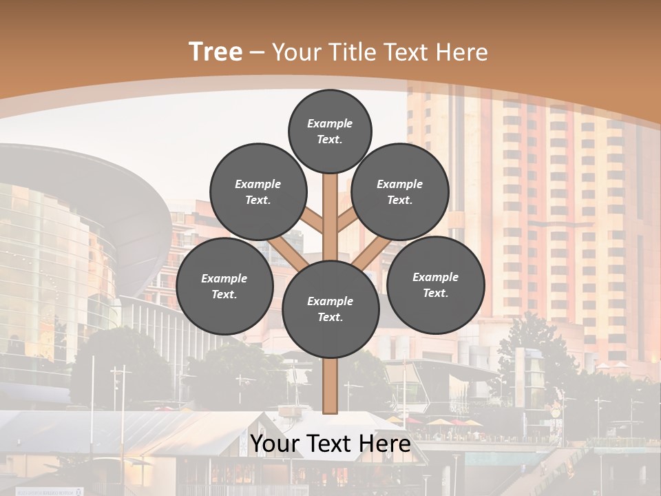 Building Water People PowerPoint Template