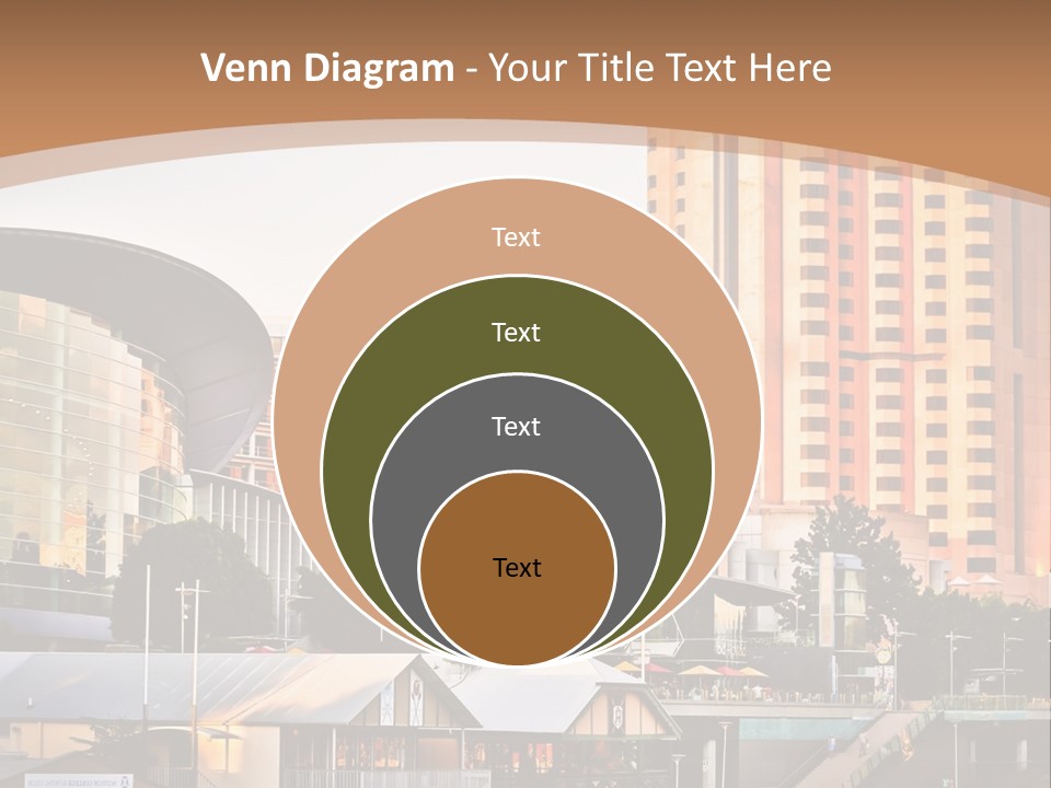 Building Water People PowerPoint Template