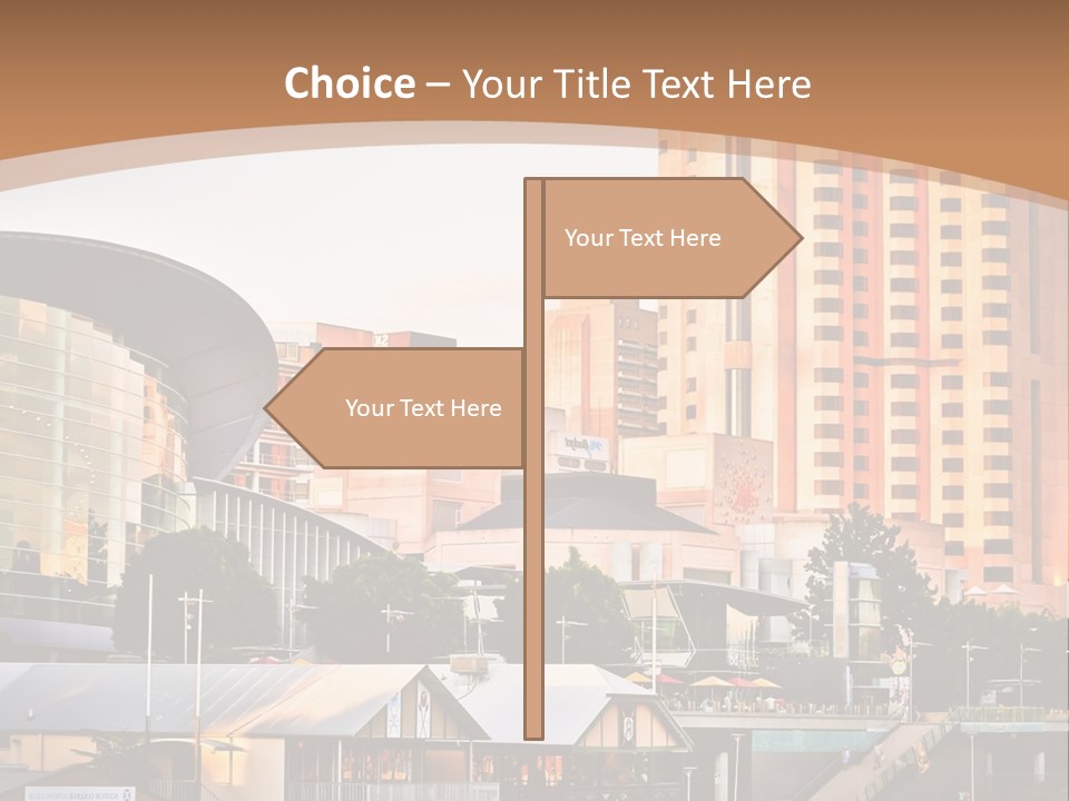 Building Water People PowerPoint Template