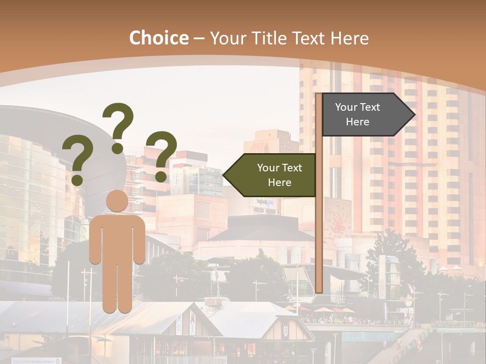 Building Water People PowerPoint Template