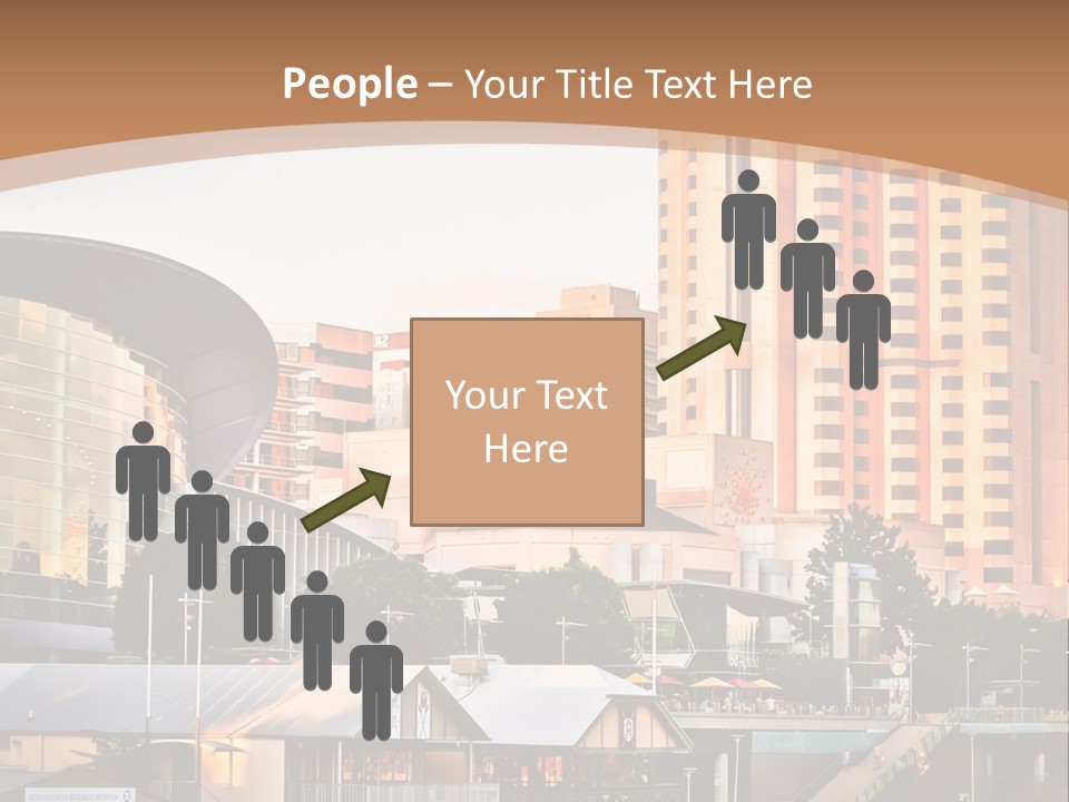 Building Water People PowerPoint Template