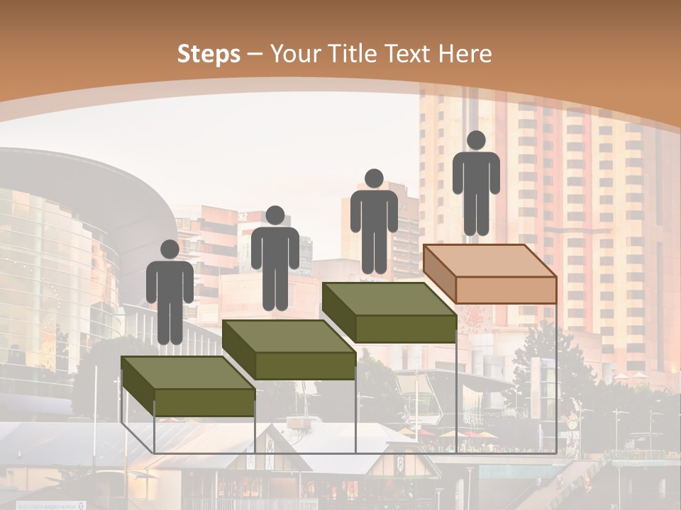 Building Water People PowerPoint Template