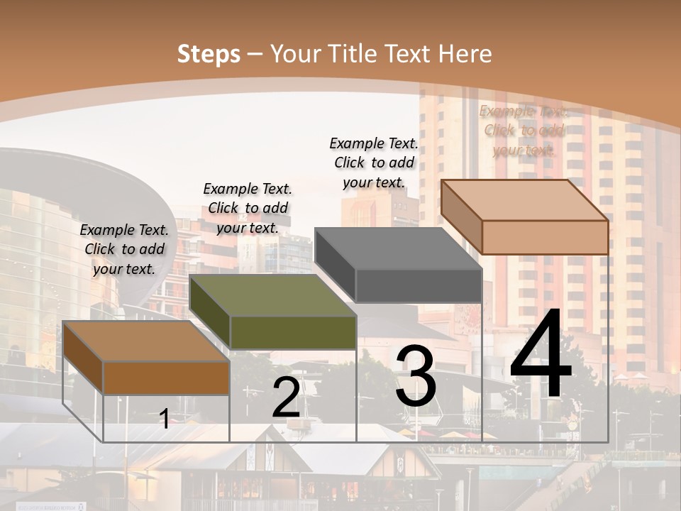 Building Water People PowerPoint Template