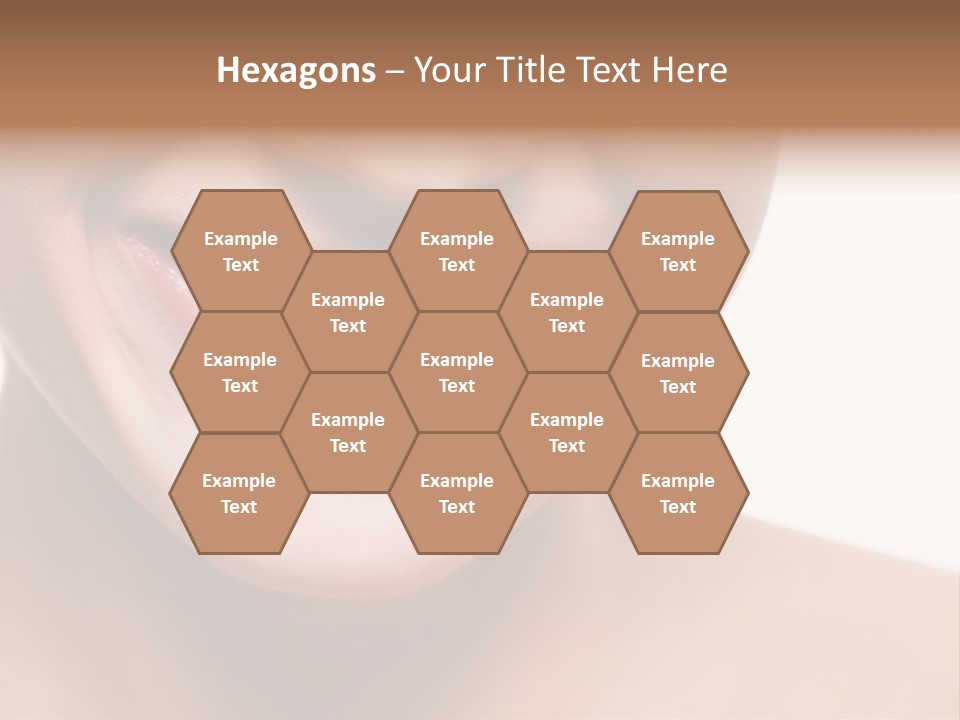 Lady Healthy Woman PowerPoint Template