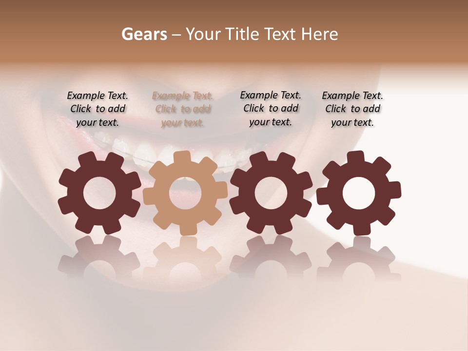 Lady Healthy Woman PowerPoint Template