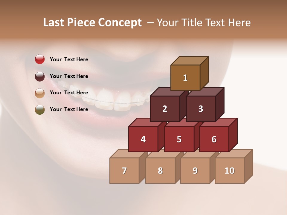 Lady Healthy Woman PowerPoint Template