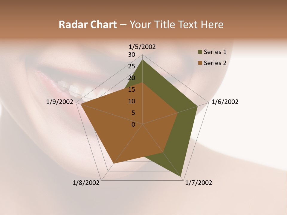 Lady Healthy Woman PowerPoint Template