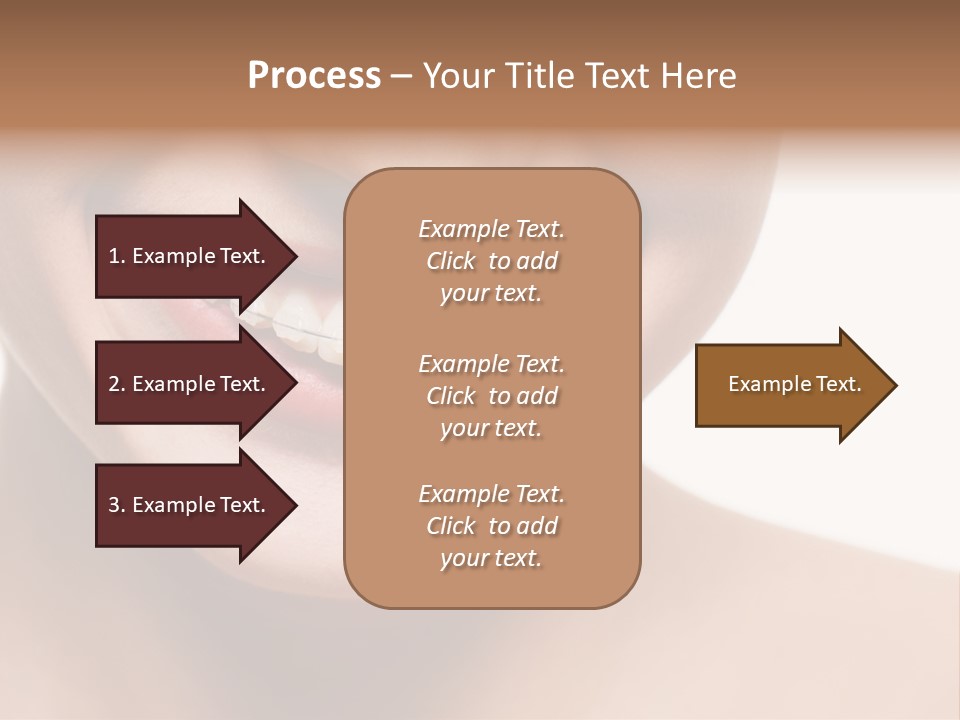 Lady Healthy Woman PowerPoint Template