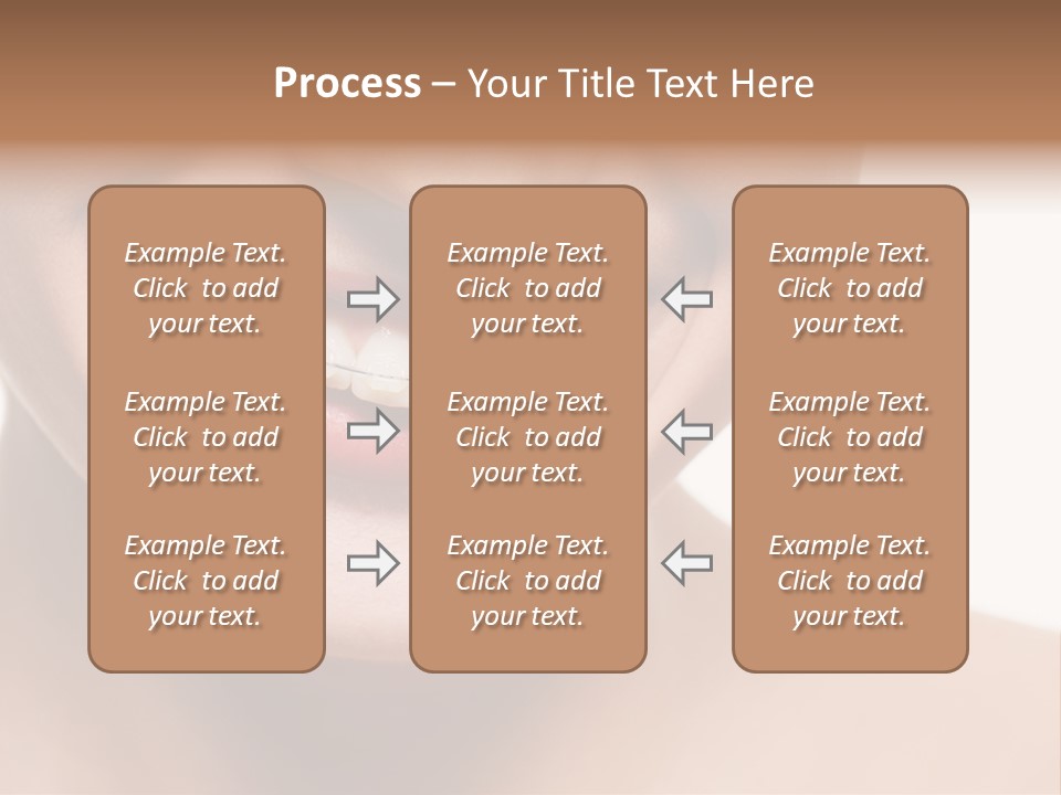 Lady Healthy Woman PowerPoint Template