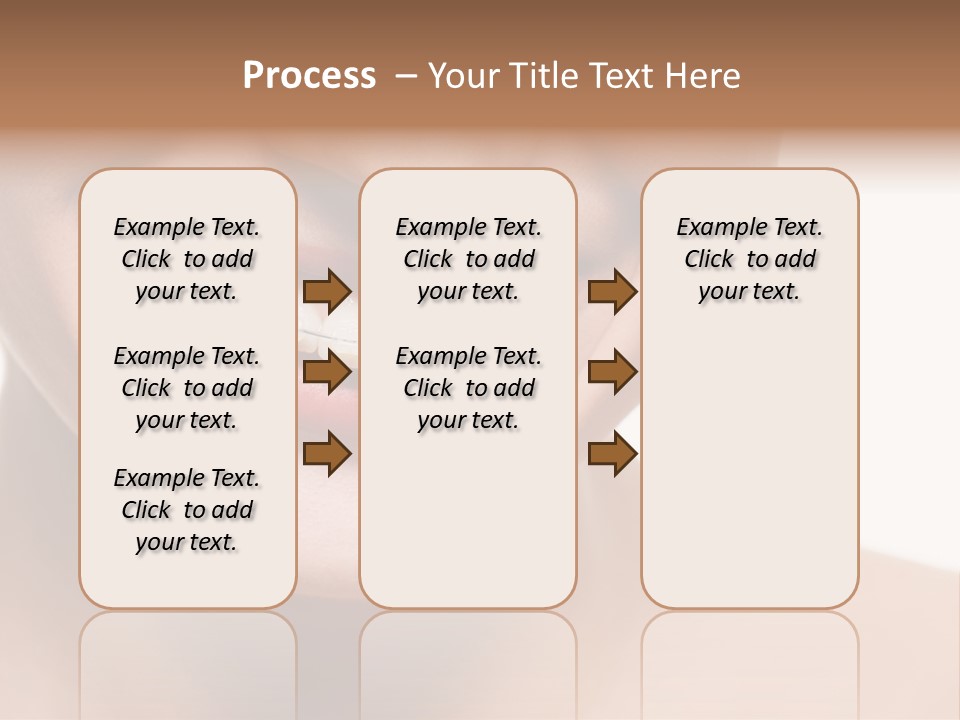 Lady Healthy Woman PowerPoint Template
